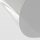 Mata ochronna na stół, przezroczysta, Ø 100 cm, 2 mm, PVC