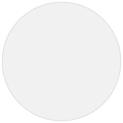 Mata ochronna na stół, przezroczysta, Ø 80 cm, 2 mm, PVC