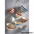 Miseczka do puddingu 1l Mason Cash Spot&Stripes niebieskie paski