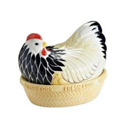MC -Pojemnik Kura ceramiczna do przechowywania jaj MC -Pojemnik Kura ceramiczna do przechowywania jaj