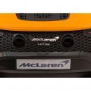 Mclaren artura na akumulator dla dzieci pomarańczowy + napęd 4x4 + pilot + wolny start + eva + audio