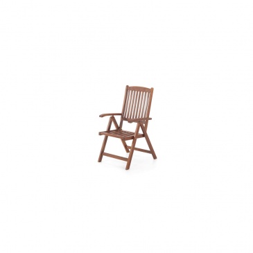 Meble ogrodowe - balkonowe - drewniane - stół z dwoma krzesłami - TOSCANA