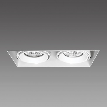 Lampa podtynkowa 18,3x9x9 cm Light Prestige Merano biała