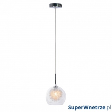 Lampa wisząca 90x20 cm Light Prestige Meteor przeźroczysta