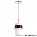 Lampa wisząca Light Prestige Miele biało-bordowa