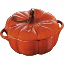 mini cocotte dynia 700 ml, pomarańczowy