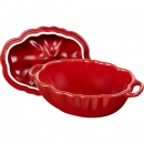 Mini Cocotte ceramiczny owalny pomidor Staub - 500 ml, Czerwony