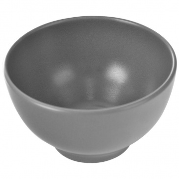Miseczka ceramiczna miska na zupę płatki owsiankę surówkę przekąski do zupy szara alfa 600 ml