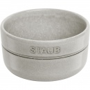 Miseczka ceramiczna okrągła Staub - 300 ml, Biała trufla