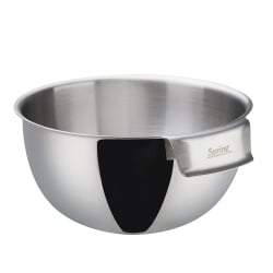 Miska kuchenna z rączką, stal nierdzewna, 3,3 l, śred. 22 x 12 cm