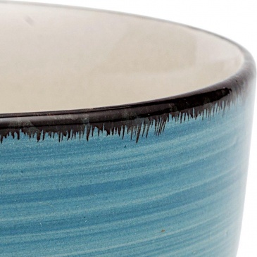 Miska miseczka ceramiczna FADED BLUE na płatki sałatki surówki budyń zupę 14 cm 600 ml