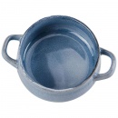 Miska na zupę, bulionówka do zupy, ceramiczna, 750 ml, niebieska