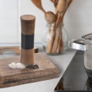 Młynek ręczny do mielenia pieprzu soli przypraw drewniany wooden 15,5 cm