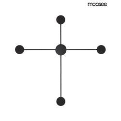 Moosee lampa ścienna shadow 4 close czarna Moosee lampa ścienna shadow 4 close czarna