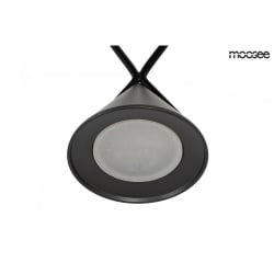 Moosee lampa wisząca atlas 3 czarna Moosee lampa wisząca atlas 3 czarna