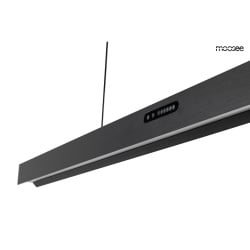 Moosee lampa wisząca liner czarna Moosee lampa wisząca liner czarna