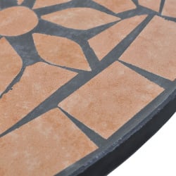 Mozaikowy stolik 60 cm Terracotta Mozaikowy stolik 60 cm Terracotta