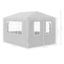 Namiot imprezowy, 3 x 4 m, biały