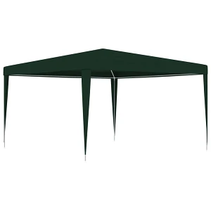 Namiot imprezowy, 4x4 m, zielony, 90 g/m²