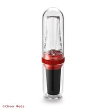 Napowietrzacz i nalewak do wina submarine czerwony