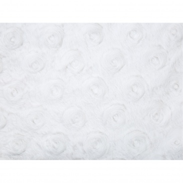 Narzuta na łóżko 200 x 220 cm biała KANDILLI
