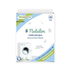 Natulim, Eko listki do prania, Bezzapachowe, 40 sztuk
