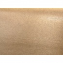 Nowoczesne łóżko ze skóry ze stelażem stare złoto 180x200 cm - Eusebio