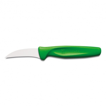 Nóż do oczkowania 6 cm  zielony - Colour