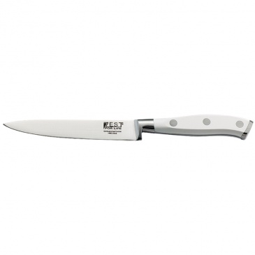 Nóż kuchenny 13 cm Zest for Life Ivory biały