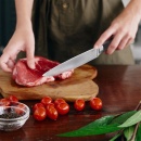 Nóż kuchenny stalowy damascus 27 cm