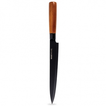 Nóż kuchenny stalowy nature 32 cm