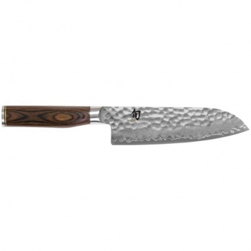 Nóż Santoku 18cm KAI SHUN PREMIERE srebrny/drewno