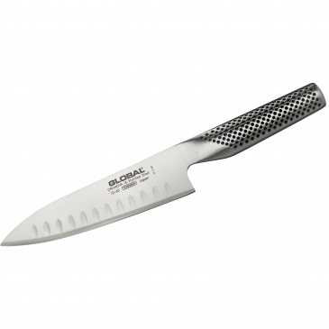 Nóż szefa kuchni 16cm Global G-63 żłobiony 