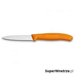 Nóż ząbkowany 19cm Victorinox pomarańczowy Nóż ząbkowany 19cm Victorinox pomarańczowy
