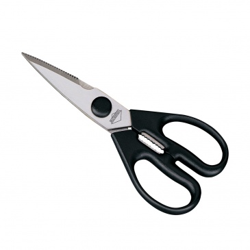 nożyczki kuchenne, 19 cm, czarne
