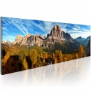 Obraz - góra, krajobraz - panorama (120x40 cm)