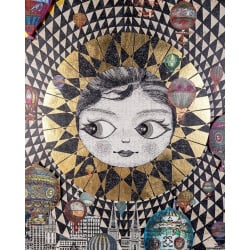 Obraz warsaw girl 110x174 cm