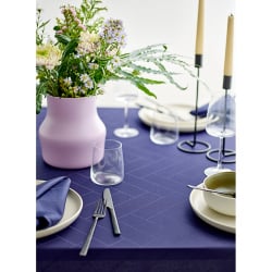 Obrus 140 x 370 cm damask indigo 28026