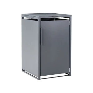 Obudowa śmietnikowa 240 L PIACENZA Metal Ciemnoszary Obudowa śmietnikowa 240 L PIACENZA Metal Ciemnoszary