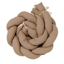 Ochraniacz do łóżeczka WARKOCZ MUSLIN .dł. 200