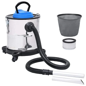 Odkurzacz do popiołu, filtr hepa, 1200 w, 20 l, stal nierdzewna Odkurzacz do popiołu, filtr hepa, 1200 w, 20 l, stal nierdzewna