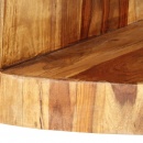 Okrągły stolik kawowy 65x30 cm lite drewno sheesham