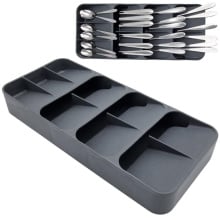 Organizer wkład do szuflady pojemnik koszyk na sztućce widelce noże łyżki łyżeczki