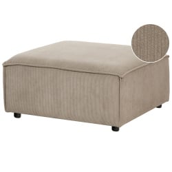 Otomana ARDAL Sztruks Jasnobrązowy