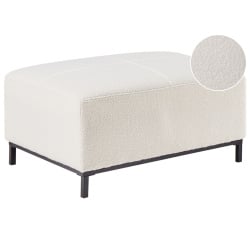Otomana oslo boucle biały