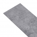Panele podłogowe z PVC, 5,26 m², 2 mm, cementowy szary