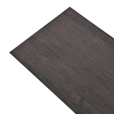 Panele podłogowe z PVC, 5,26 m², ciemnoszary dąb