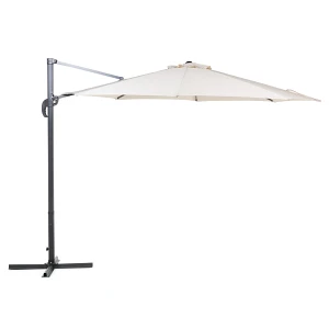 Parasol ogrodowy ⌀ 300 cm jasnobeżowy savona