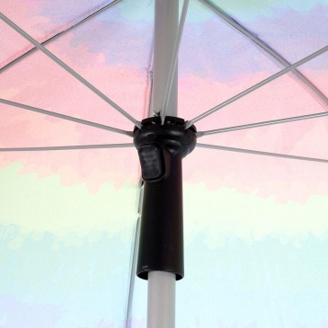 Parasol plażowy ogrodowy łamany regulowany kolorowy 180 cm