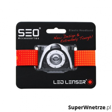 Pasek  do latarek Ledlenser SEO czerwony